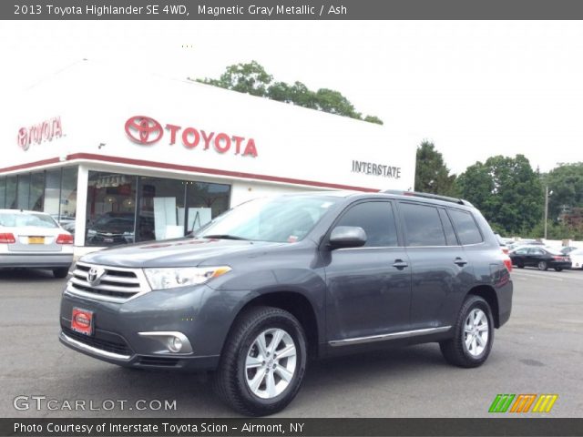 2013 Toyota Highlander SE 4WD in Magnetic Gray Metallic