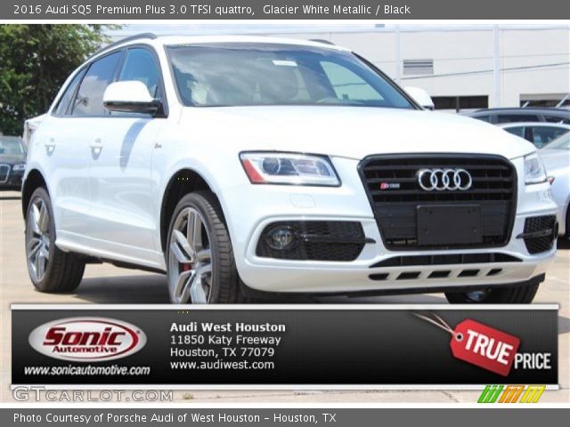 2016 Audi SQ5 Premium Plus 3.0 TFSI quattro in Glacier White Metallic