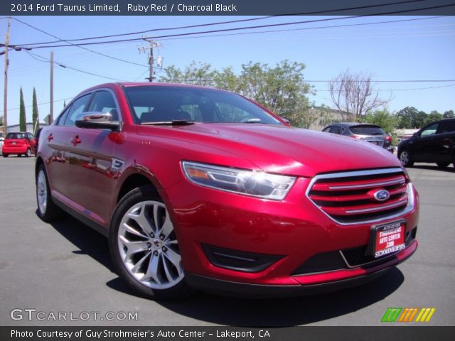 2014 Ford Taurus Limited in Ruby Red