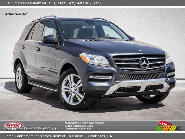 2015 Mercedes-Benz ML 350 in Steel Grey Metallic