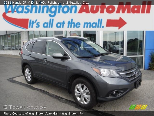 2012 Honda CR-V EX-L 4WD in Polished Metal Metallic