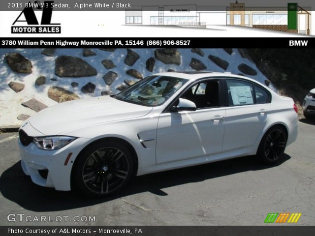 2015 BMW M3 Sedan in Alpine White