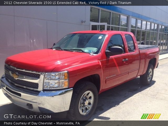 2012 Chevrolet Silverado 1500 LS Extended Cab 4x4 in Victory Red