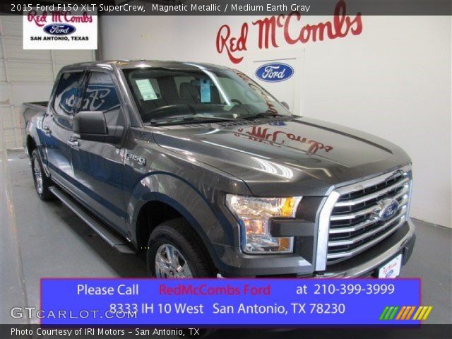2015 Ford F150 XLT SuperCrew in Magnetic Metallic
