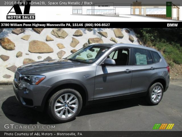 2016 BMW X3 xDrive28i in Space Grey Metallic