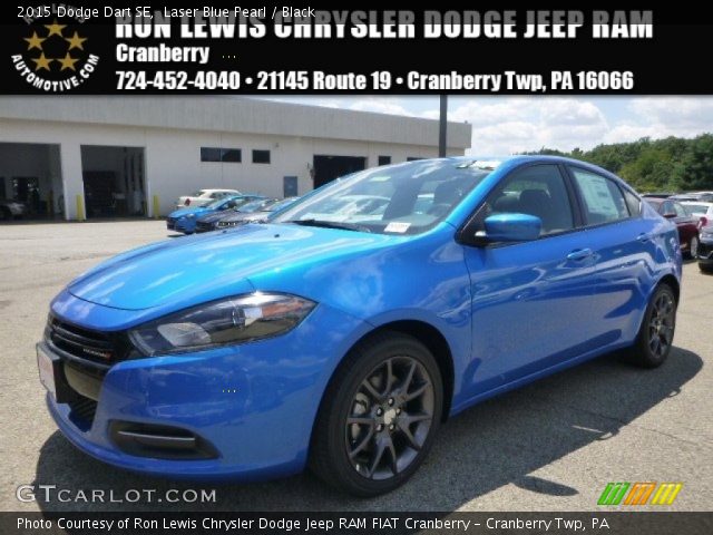 2015 Dodge Dart SE in Laser Blue Pearl