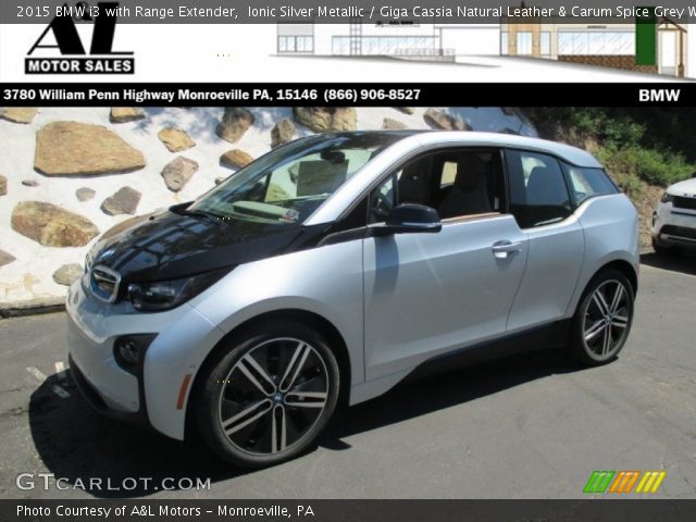 2015 BMW i3 with Range Extender in Ionic Silver Metallic