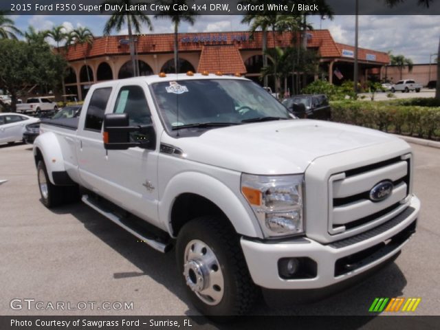 2015 Ford F350 Super Duty Lariat Crew Cab 4x4 DRW in Oxford White