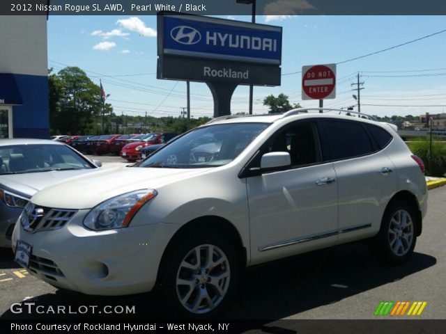 2012 Nissan Rogue SL AWD in Pearl White