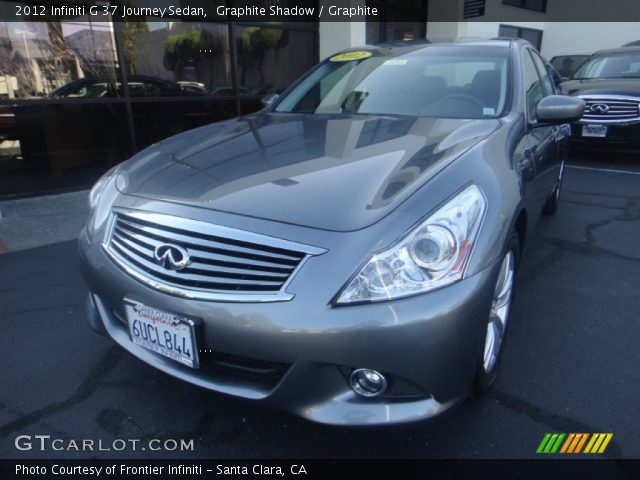 2012 Infiniti G 37 Journey Sedan in Graphite Shadow