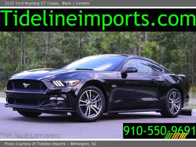 2015 Ford Mustang GT Coupe in Black