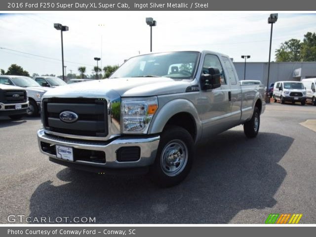 2016 Ford F250 Super Duty XL Super Cab in Ingot Silver Metallic
