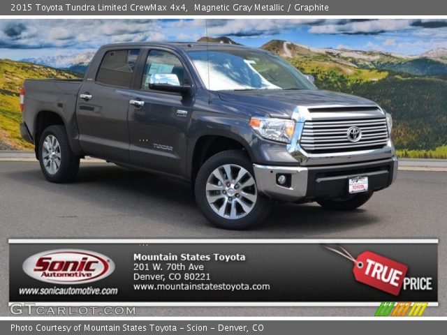 2015 Toyota Tundra Limited CrewMax 4x4 in Magnetic Gray Metallic