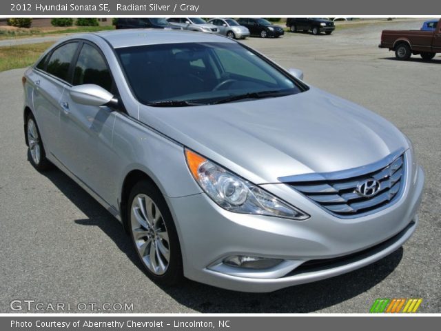 2012 Hyundai Sonata SE in Radiant Silver