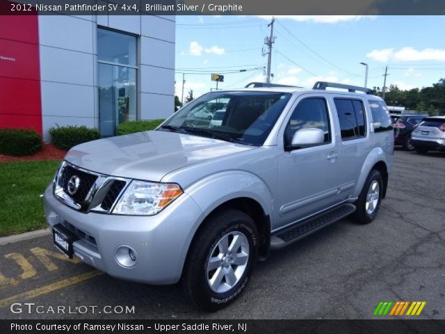 2012 Nissan Pathfinder SV 4x4 in Brilliant Silver