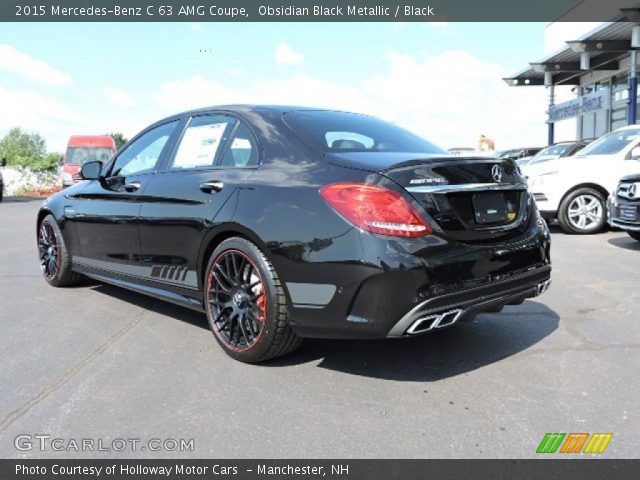 2015 Mercedes-Benz C 63 AMG Coupe in Obsidian Black Metallic