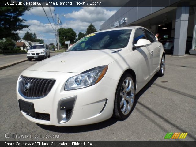 2012 Buick Regal GS in White Diamond Tricoat