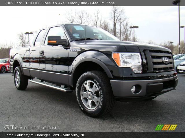 2009 Ford F150 FX4 SuperCab 4x4 in Black