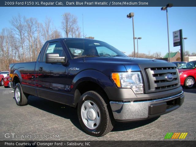 2009 Ford F150 XL Regular Cab in Dark Blue Pearl Metallic