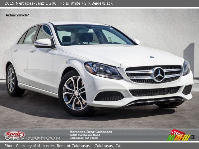 2015 Mercedes-Benz C 300 in Polar White