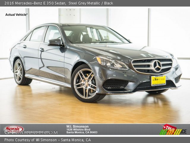 2016 Mercedes-Benz E 350 Sedan in Steel Grey Metallic