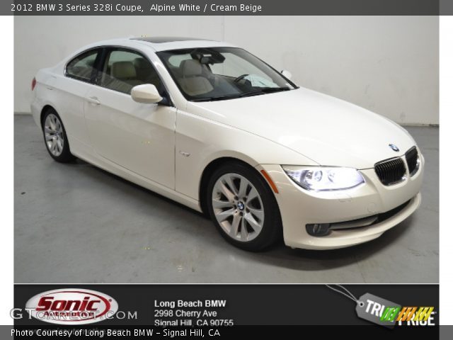 2012 BMW 3 Series 328i Coupe in Alpine White