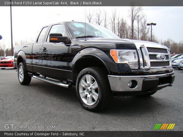 2009 Ford F150 Lariat SuperCab 4x4 in Black