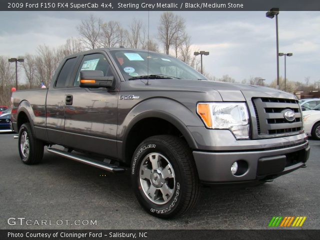 2009 Ford F150 FX4 SuperCab 4x4 in Sterling Grey Metallic