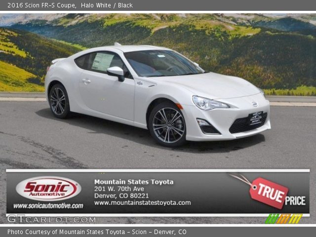 2016 Scion FR-S Coupe in Halo White