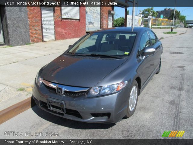 2010 Honda Civic Hybrid Sedan in Polished Metal Metallic