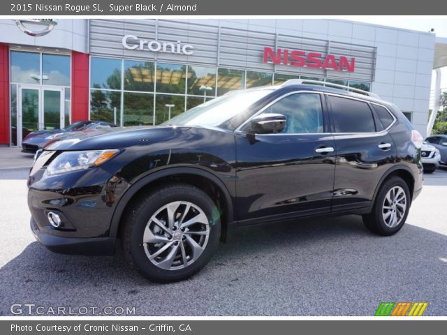 2015 Nissan Rogue SL in Super Black