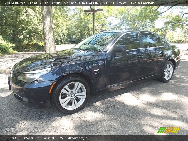 2009 BMW 5 Series 528xi Sedan in Monaco Blue Metallic