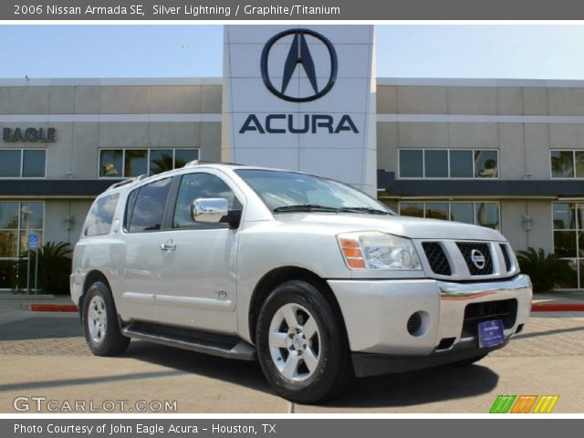 2006 Nissan Armada SE in Silver Lightning