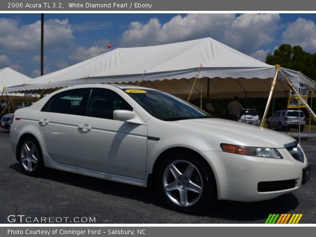 2006 Acura TL 3.2 in White Diamond Pearl