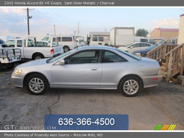 2002 Honda Accord EX V6 Coupe in Satin Silver Metallic