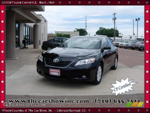 2009 Toyota Camry XLE in Black