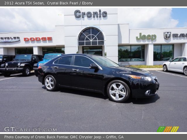 2012 Acura TSX Sedan in Crystal Black Pearl