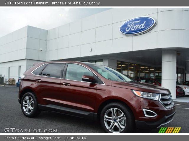 2015 Ford Edge Titanium in Bronze Fire Metallic