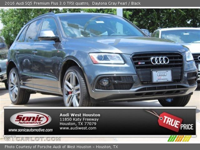 2016 Audi SQ5 Premium Plus 3.0 TFSI quattro in Daytona Gray Pearl
