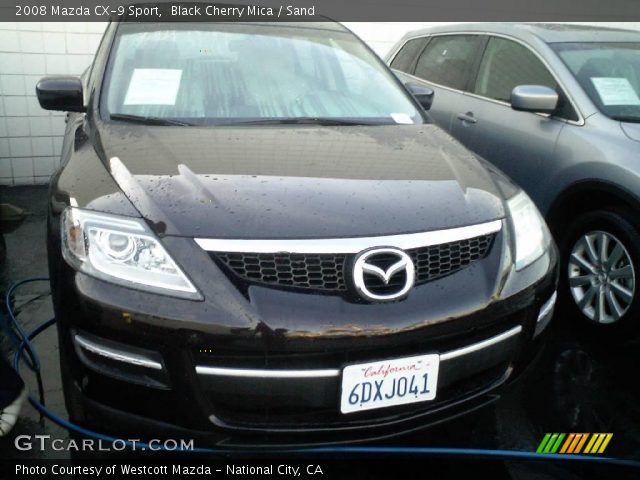 2008 Mazda CX-9 Sport in Black Cherry Mica