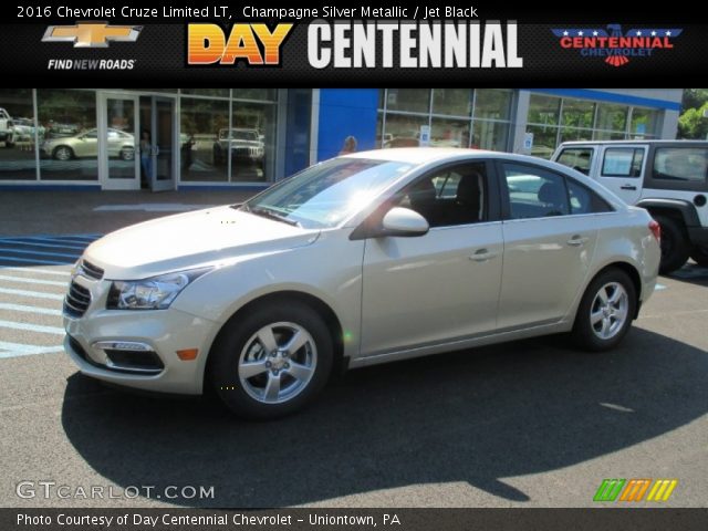 2016 Chevrolet Cruze Limited LT in Champagne Silver Metallic