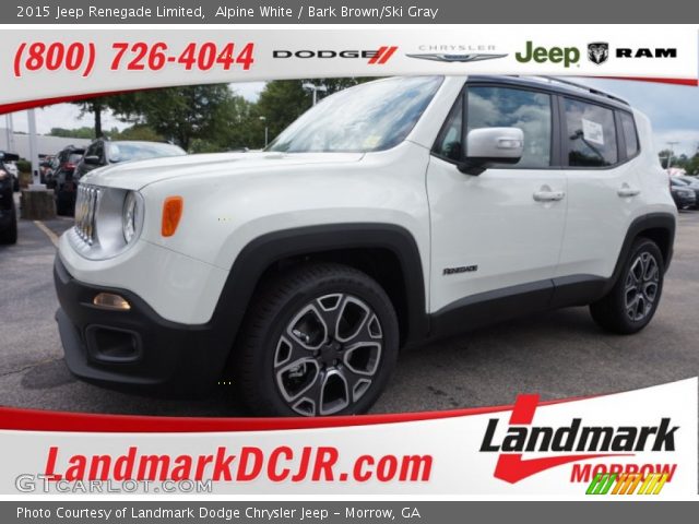 2015 Jeep Renegade Limited in Alpine White