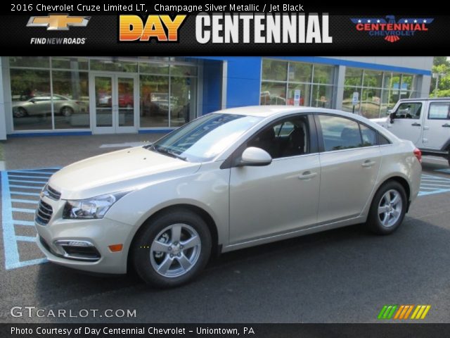 2016 Chevrolet Cruze Limited LT in Champagne Silver Metallic