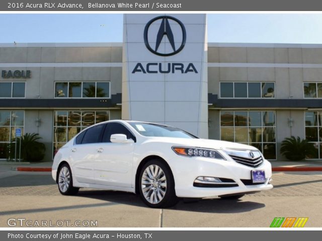 2016 Acura RLX Advance in Bellanova White Pearl