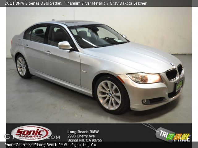 2011 BMW 3 Series 328i Sedan in Titanium Silver Metallic