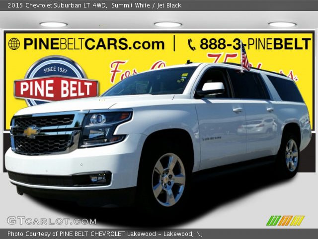 2015 Chevrolet Suburban LT 4WD in Summit White