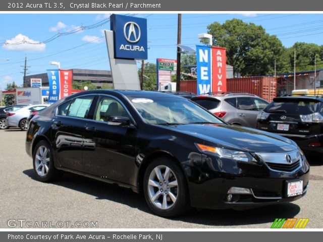 2012 Acura TL 3.5 in Crystal Black Pearl