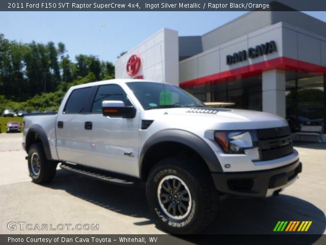 2011 Ford F150 SVT Raptor SuperCrew 4x4 in Ingot Silver Metallic