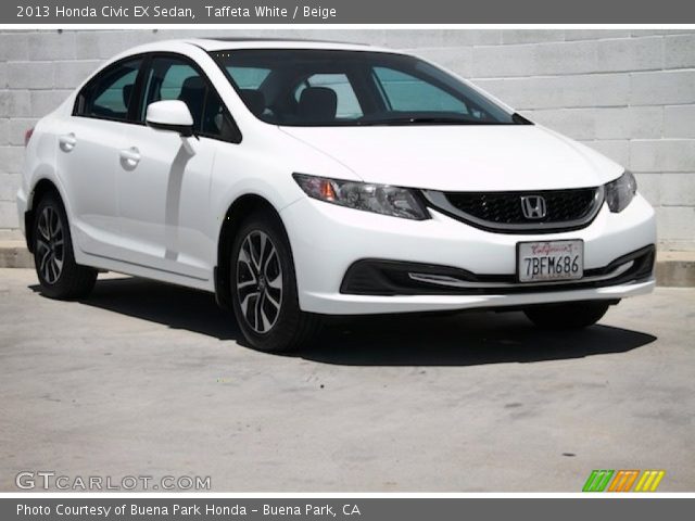 2013 Honda Civic EX Sedan in Taffeta White