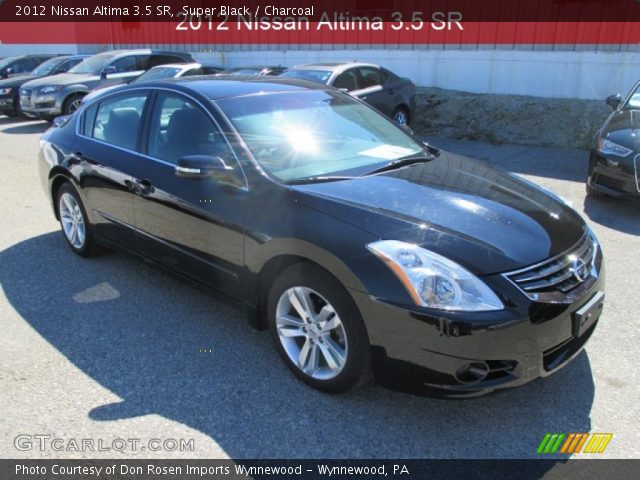2012 Nissan Altima 3.5 SR in Super Black